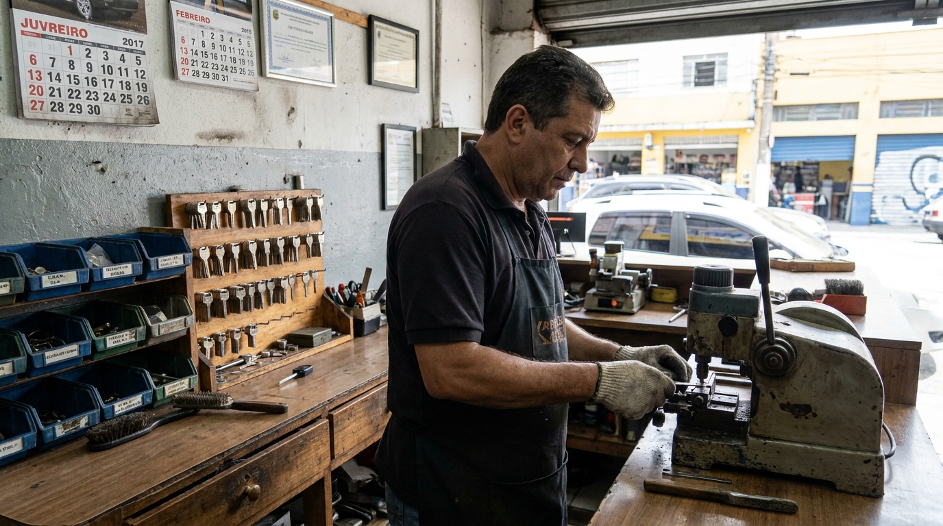 Chave Presencial (Smart Key) em São José dos Campos‑SP